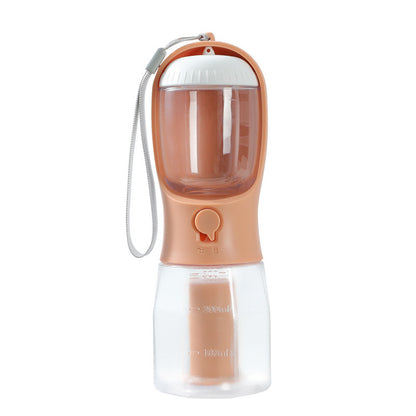 3-in-1 Portable Dog Water Cup with Food