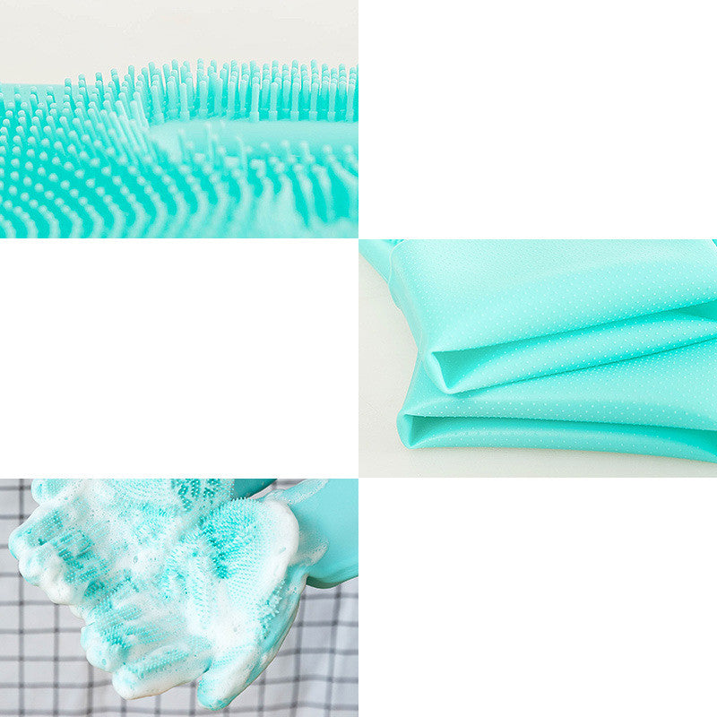 Silicone Pet Grooming Glove Brush
