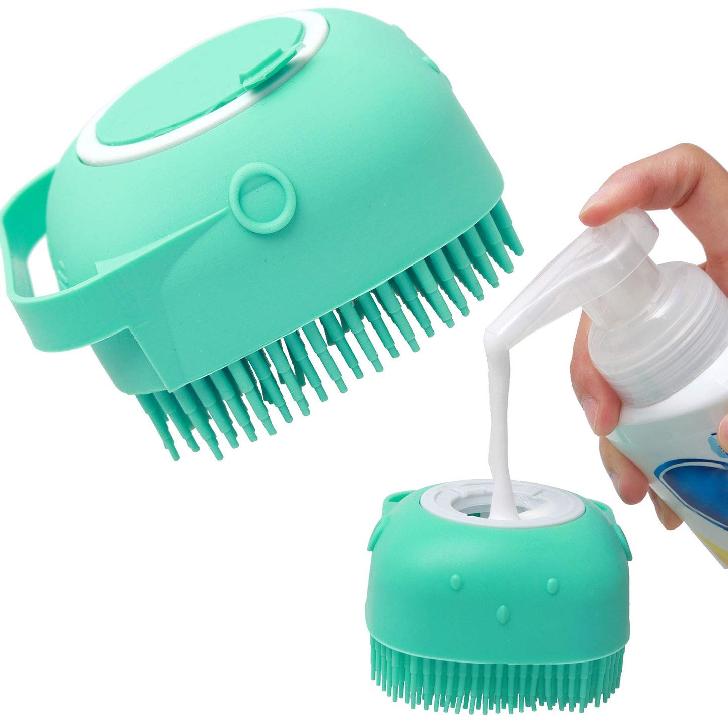 Pet Shampoo & Massage Brush