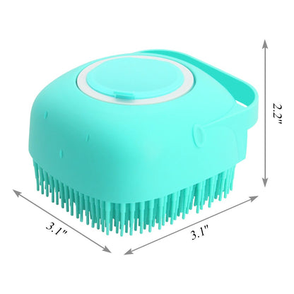 Pet Shampoo & Massage Brush