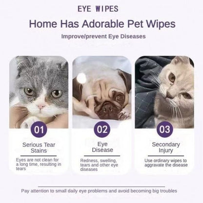 Pet Eye Cleaning Wipes