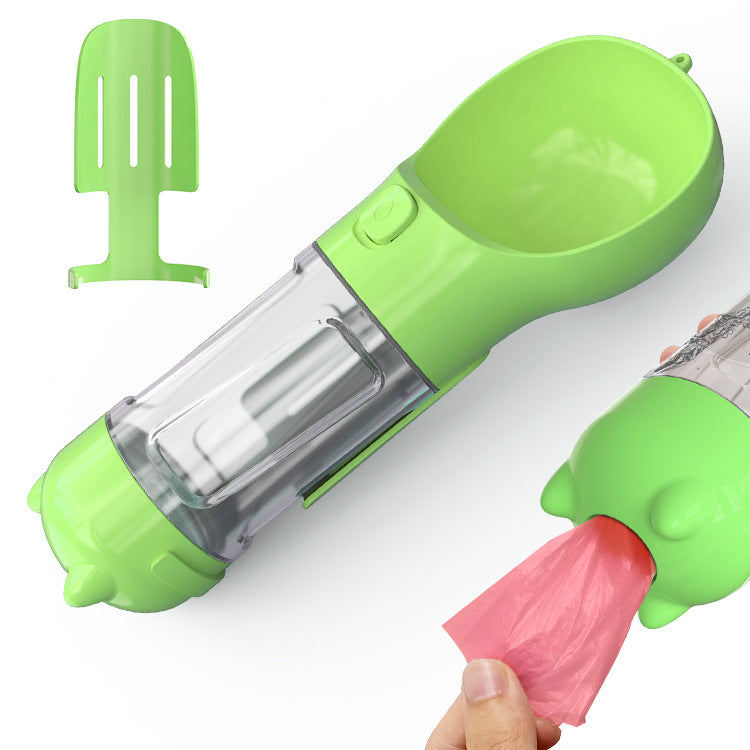 3-in-1 Portable Dog Water Bottle with Feeder