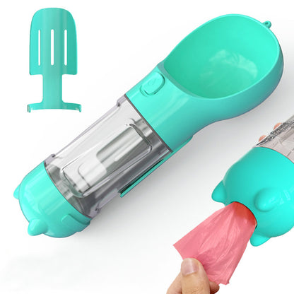 3-in-1 Portable Dog Water Bottle with Feeder