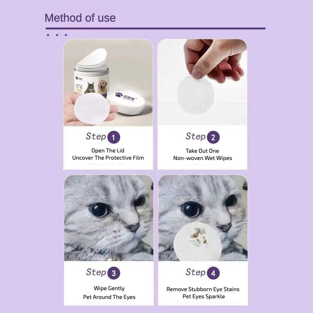 Pet Eye Cleaning Wipes