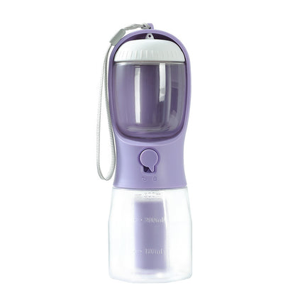 3-in-1 Portable Dog Water Cup with Food