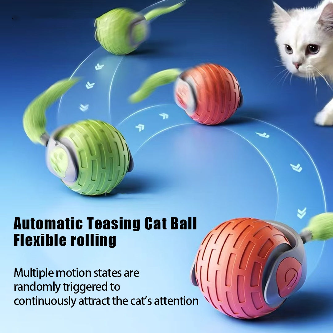 Smart Automatic Rolling Ball Cat Toy